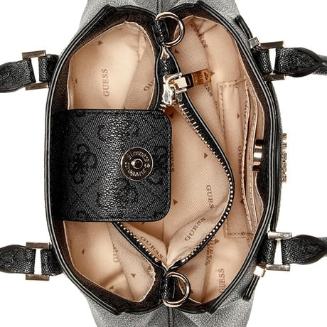 GUESS Katya Mini Satchel Handbag GB537 - Runner