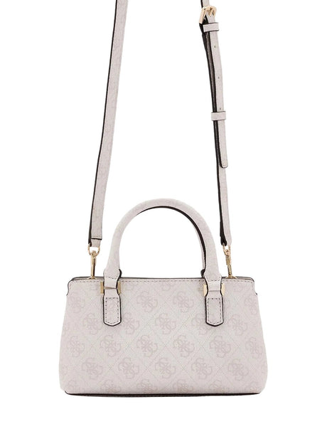 GUESS Katya Mini Satchel Handbag WHITE GB535 - Runner