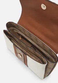 Guess Kerima Bamboo Top Handle Flap Bag GB377 - Runner