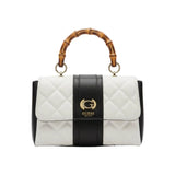 Guess Kerima Bamboo Top Handle Flap Bag GB378 - Runner