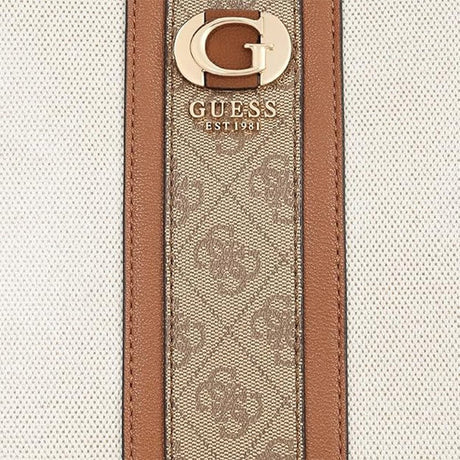 Guess Kerima Tote Natural/Milk Logo, Natural / Milk Logo Bag GB352 - Runner
