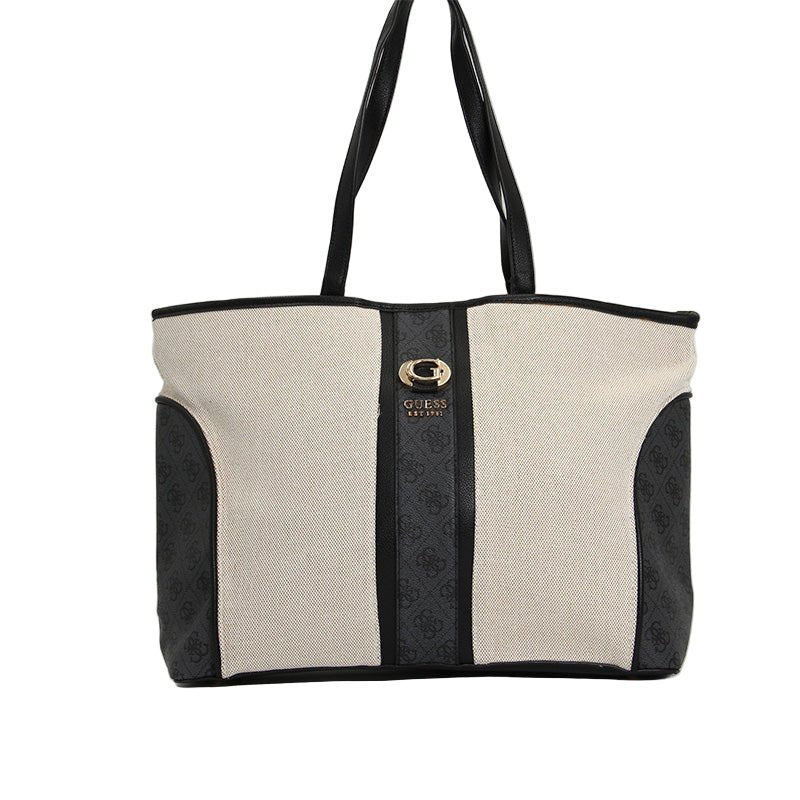 Guess Kerima Tote Natural/Milk Logo, Natural / Milk Logo Bag GB353 - Runner