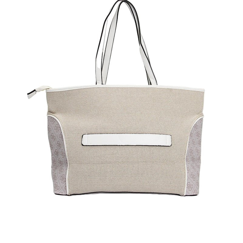 Guess Kerima Tote Natural/Milk Logo, Natural / Milk Logo Bag GB354 - Runner