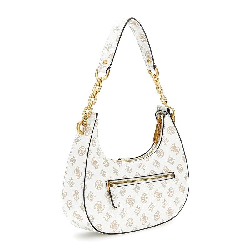 GUESS Kuba 4G Peony Logo Hobo Shoulder Bag - Runner