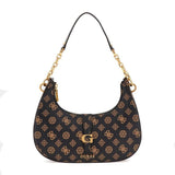 GUESS Kuba 4G Peony Logo Hobo Shoulder Bag - Runner