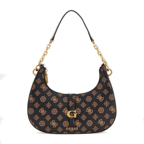 GUESS Kuba 4G Peony Logo Hobo Shoulder Bag - Runner