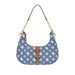 GUESS Kuba 4G Peony Logo Hobo Shoulder Bag - Runner