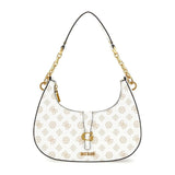 GUESS Kuba 4G Peony Logo Hobo Shoulder Bag - Runner