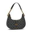 GUESS Kuba Top Zip Shoulder Bag - GREY - GB182 - Runner