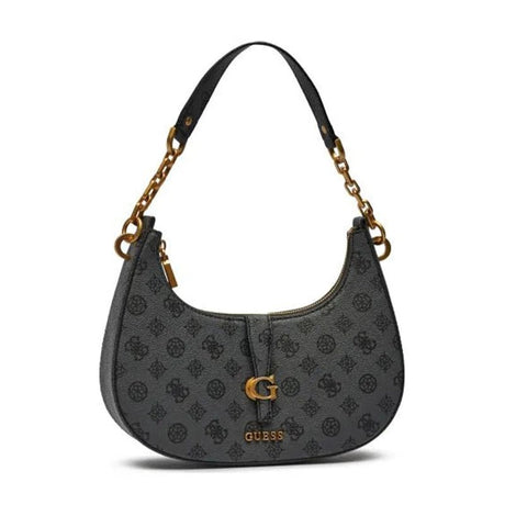 GUESS Kuba Top Zip Shoulder Bag - GREY - GB182 - Runner