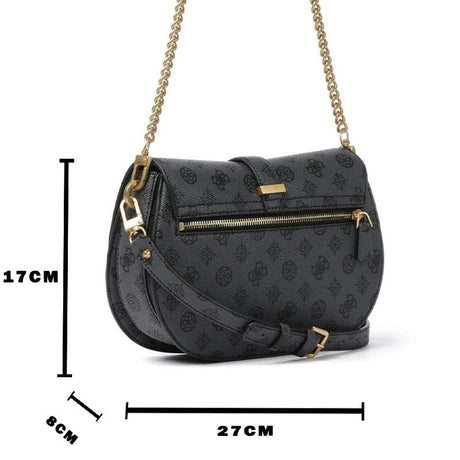 Guess Kuba Tri Compartment Flap bag - WHITE - Runner