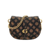 Guess Kuba Tri Compartment Flap bag - WHITE - Runner