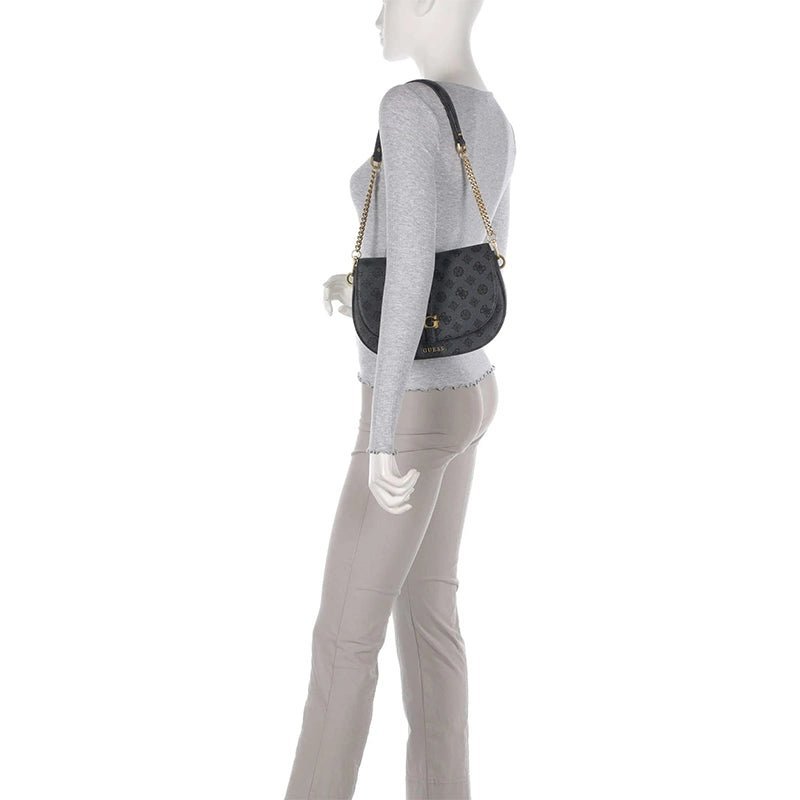 Guess Kuba Tri Compartment Flap bag - WHITE - Runner