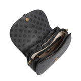 Guess Kuba Tri Compartment Flap bag - WHITE - Runner