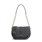 Guess Kuba Tri Compartment Flap bag - WHITE - Runner