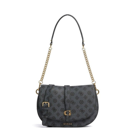 Guess Kuba Tri Compartment Flap bag - WHITE - Runner