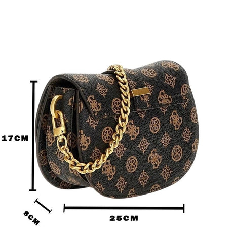 Guess Kuba Tri Compartment Flap bag - WHITE - Runner