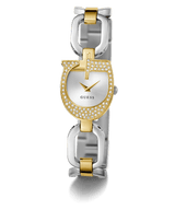 GUESS Ladies 2 - Tone Gold Tone Analog W GW0683L6 GGW10 - Runner