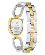 GUESS Ladies 2 - Tone Gold Tone Analog W GW0683L6 GGW10 - Runner