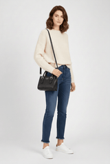 Guess Latte Logo Printed Katya Mini Crossbody Bag GB537 - Runner