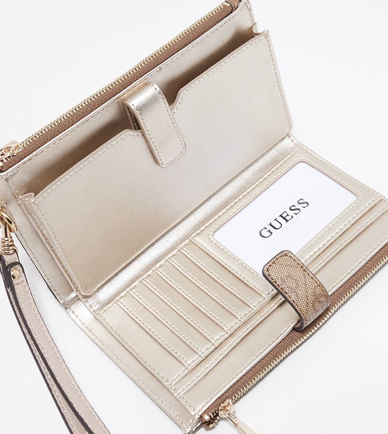 GUESS LAUREL Patterned Wallet - Runner