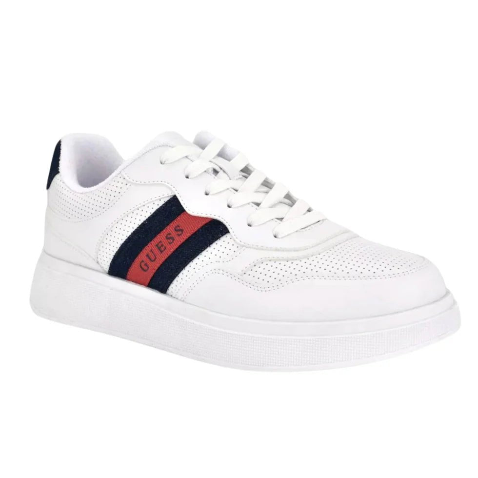 GUESS Men's WALEN Sneaker - WHT GUM186 - Runner