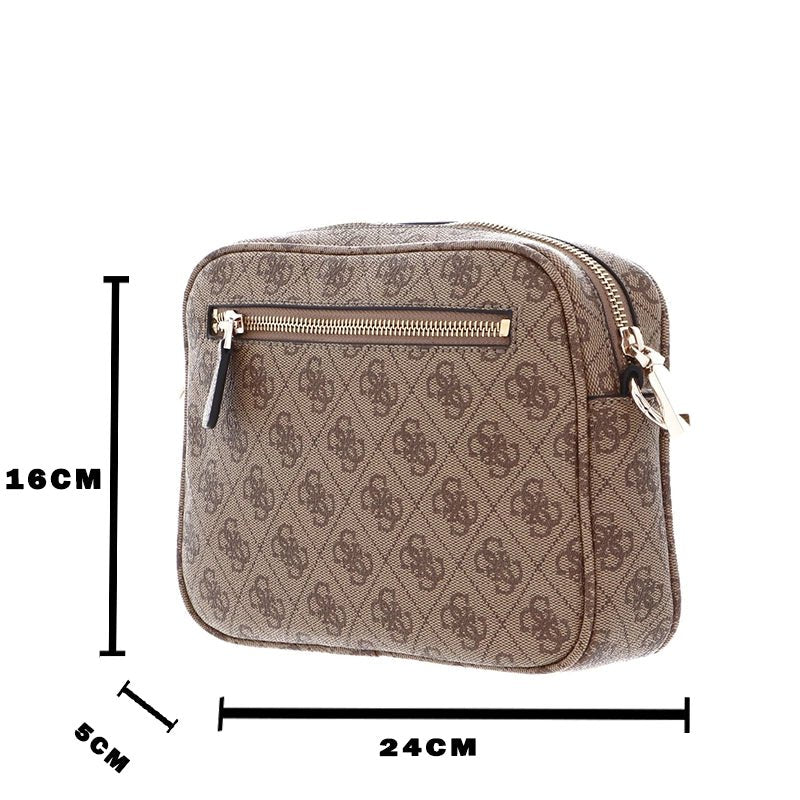 GUESS Meridian Camera Bag Dove Logo - Runner