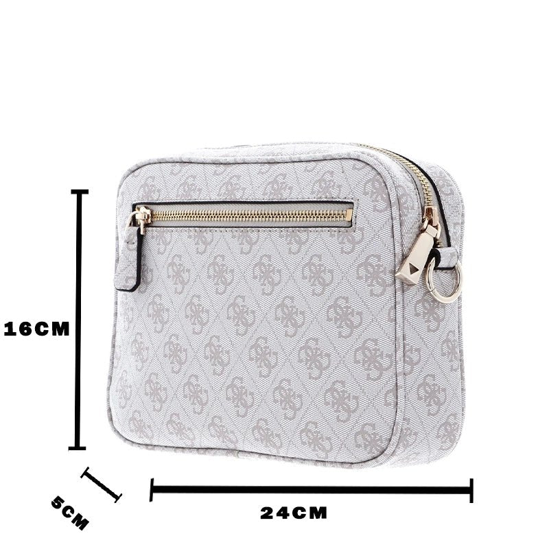 GUESS Meridian Camera Bag Dove Logo - Runner