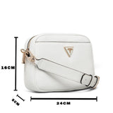 GUESS Meridian Camera Bag Dove Logo - Runner