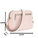 GUESS Meridian Camera Bag Dove Logo - Runner