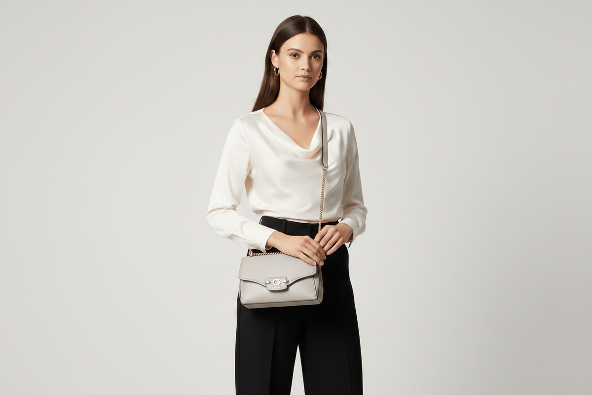 GUESS Nastra Convertible Crossbody Flap GB559 - Runner