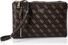 Guess Naya Grain Double PVC Crossbody with Front Zip Pocket WAMAN GB388 - Runner