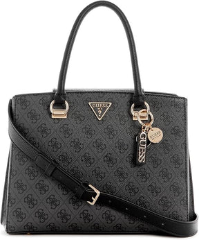 GUESS Noelle Basique Signature Logo Girlfriend Satchel Bag GB505 - Runner