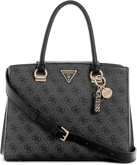 GUESS Noelle Basique Signature Logo Girlfriend Satchel Bag GB505 - Runner