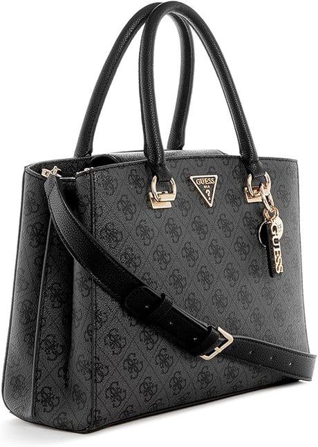 GUESS Noelle Basique Signature Logo Girlfriend Satchel Bag GB505 - Runner