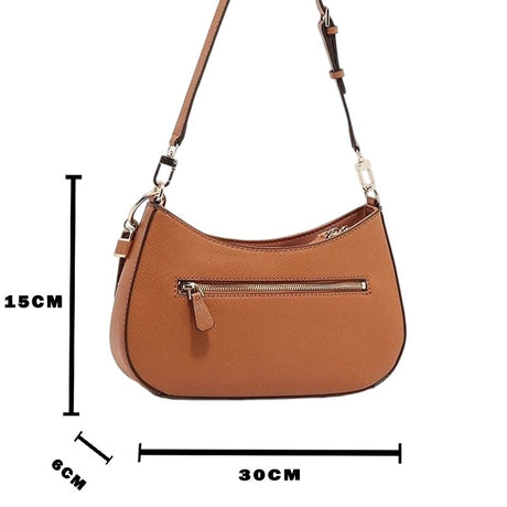 Guess Noelle Shoulder Bag - HAVAN - GB271 - Runner