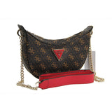 GUESS Noelle Top Zip Shoulder Bag - Runner