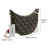 GUESS Noelle Top Zip Shoulder Bag - Runner