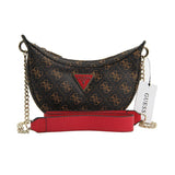 GUESS Noelle Top Zip Shoulder Bag - Runner