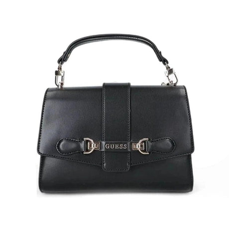 GUESS Nolana Patent Mini Handbag - BLACK - GB331 - Runner