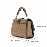 GUESS Nolana Top Handle Flap Bag - Runner
