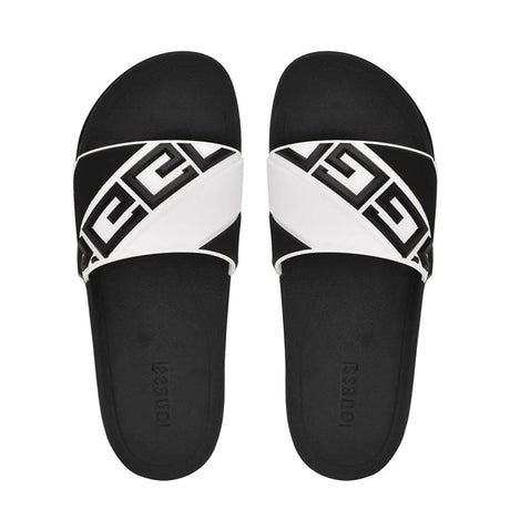 GUESS Odent Men's Slippers - BLKWHT SLM8 - Runner