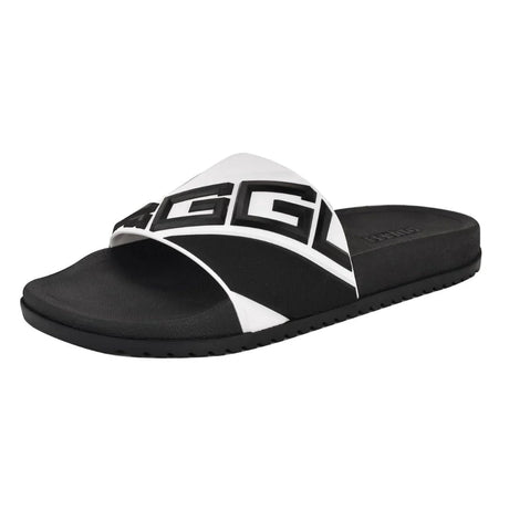 GUESS Odent Men's Slippers - BLKWHT SLM8 - Runner