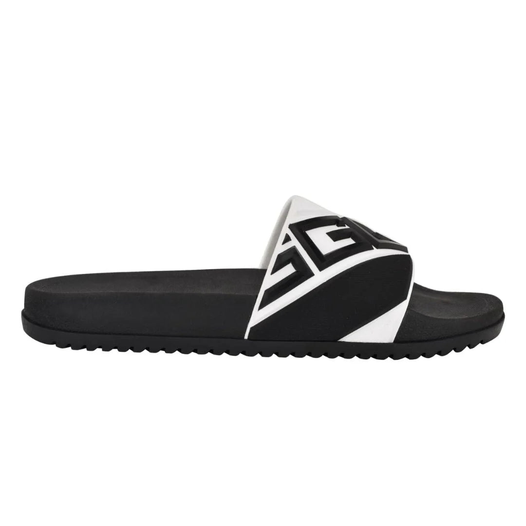 GUESS Odent Men's Slippers - BLKWHT SLM8 - Runner
