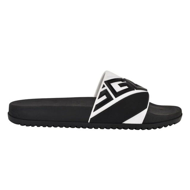GUESS Odent Men's Slippers - BLKWHT SLM8 - Runner