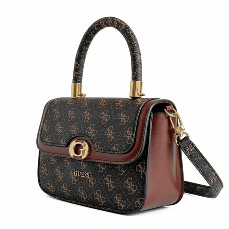GUESS Orlina Logo Top Handle Flap - Runner