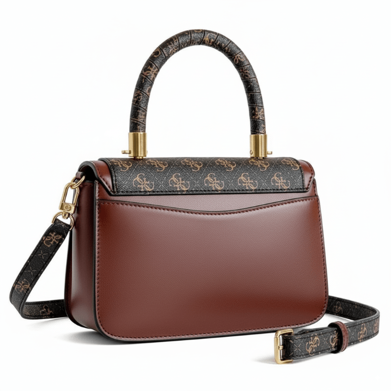 GUESS Orlina Logo Top Handle Flap - Runner