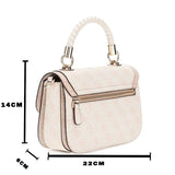 GUESS Orlina Logo Top Handle Flap - Runner