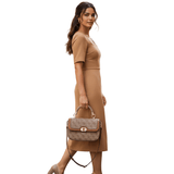 GUESS Orlina Logo Top Handle Flap - Runner