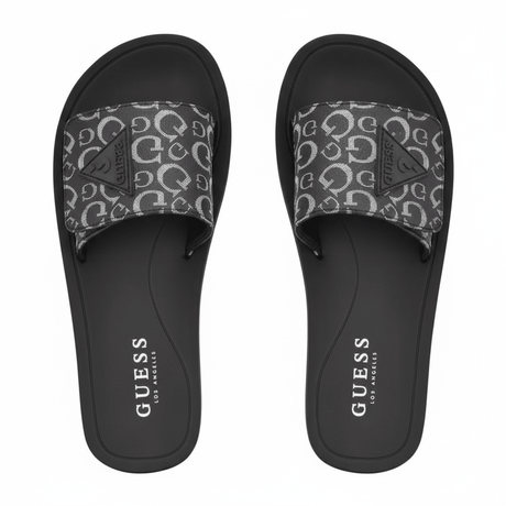 GUESS Parties Logo Slides – Black SLW11 - Runner